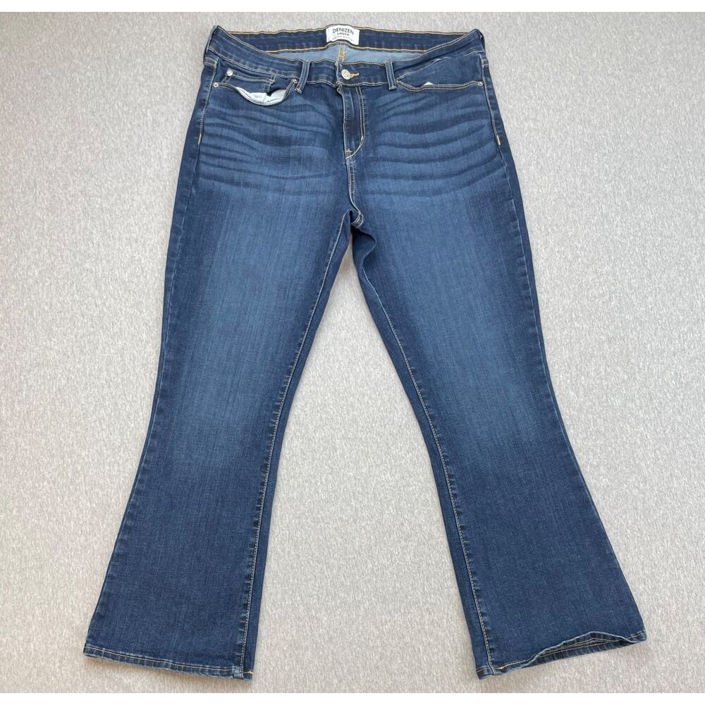 Levis Denizen Jeans Womens 18M (34x32) Cotton Blend Stretch Mid-Rise Bootcut